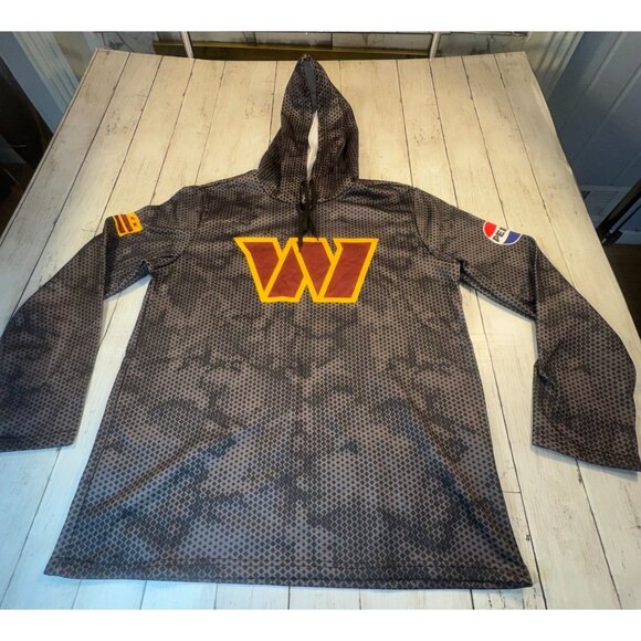 Washington Commanders Men's Size XL Fleece Lined Hoodie Pepsi Logo - Picture 1 of 9